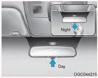 Hyundai Creta - Inside rearview mirror - Mirrors