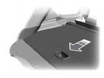 Lincoln Nautilus. Installing and Removing the Luggage Compartment Cover (If Equipped)