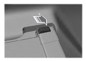 Lincoln Nautilus. Installing and Removing the Luggage Compartment Cover (If Equipped)